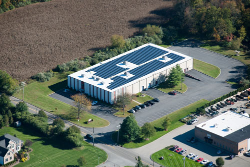 Aerial Photo of Haas Laser Tech Headquarters